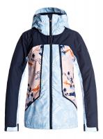 Куртка Ж ROXY WILDLIFE JK MANDARIN ORANGE_POP SNOW CRYST