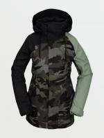 Сноубордическая КУРТКА Ж VOLCOM WESTLAND INS JACKET SERVICE GREEN
