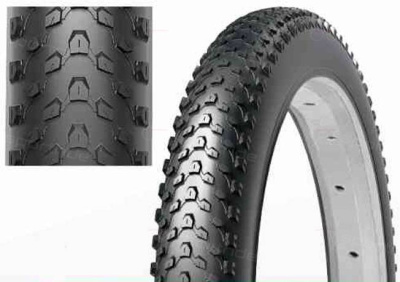 Велопокрышки WANDA 24"*2.4 P2033  черный