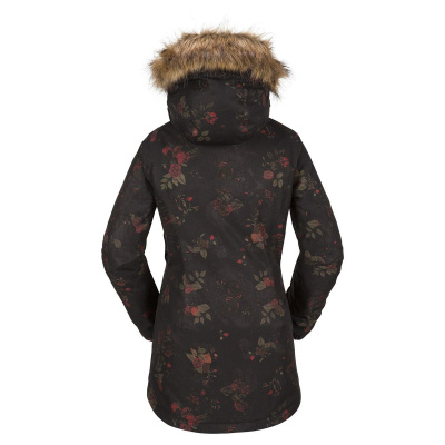 КУРТКА Ж VOLCOM MISSION INS JKT BLACK FLORAL PRINT КУРТКА Ж VOLCOM MISSION INS JKT BLACK FLORAL PRINT