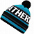 Шапка М Horsefeathers BUFF BEANIE (mosaic blue)