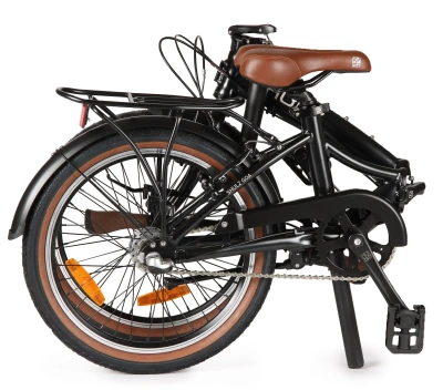 Велосипед складной SHULZ GOA V 20 black/черный от магазина Адреналин