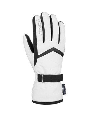 Перчатки горнолыжные женские REUSCH Moni R-TEX XT White/Black
