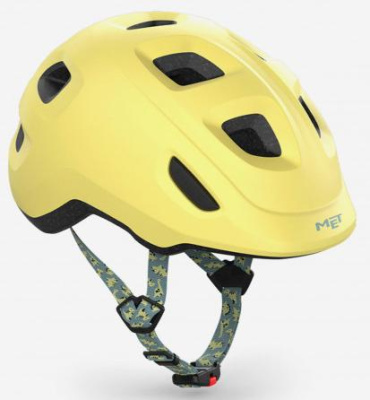 Велошлем детский Met Hooray Soft Yellow 2025