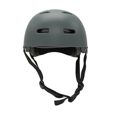 Шлем для роликов и трюковых самокатов  Totem Classic серый мат от магазина Адреналин