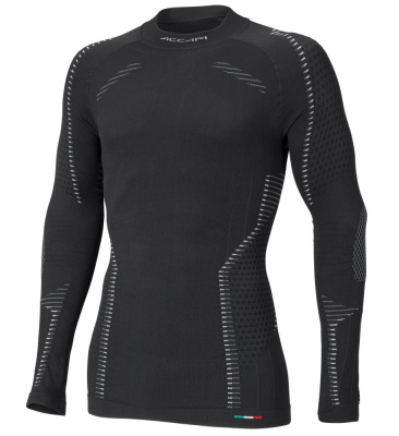 Термобелье Accapi кофта длинный рукав ERGORacing LONG SL.T-SHIRT MAN black/white