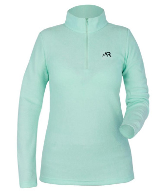 Флисовая кофта женская молния 1/4 Rosomaha мятный от магазина Адреналин