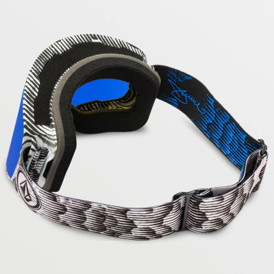 Очки горнолыжные со сменной линзой VOLCOM ODYSSEY JAMIE LYNN BLUE CHROME Lens/ YELLOW bonus lens от магазина Адреналин