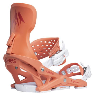 Картинка Крепления для сноуборда женские Jones Women's Equinox Deep Coral от магазина Адреналин Крепления для сноуборда женские Jones Women's Equinox Deep Coral от магазина Адреналин
