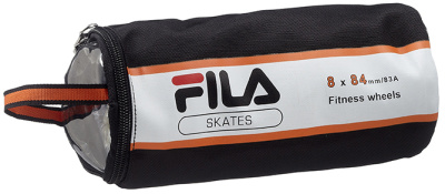 Комплект колес для роликов Fila колеса 84mm 83A (8 штук) серые