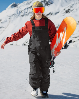 Сноубордический полукомбинезон женский CRESTON 3D STRETCH BIB OVERALL BLACK Сноубордический полукомбинезон женский CRESTON 3D STRETCH BIB OVERALL BLACK