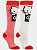Носки сноубордические 686 ж HELLO KITTY SOCKS - 2PK RED WHITE от магазина Адреналин