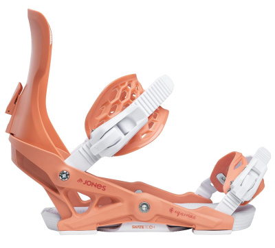 Картинка Крепления для сноуборда женские Jones Women's Equinox Deep Coral от магазина Адреналин Крепления для сноуборда женские Jones Women's Equinox Deep Coral от магазина Адреналин