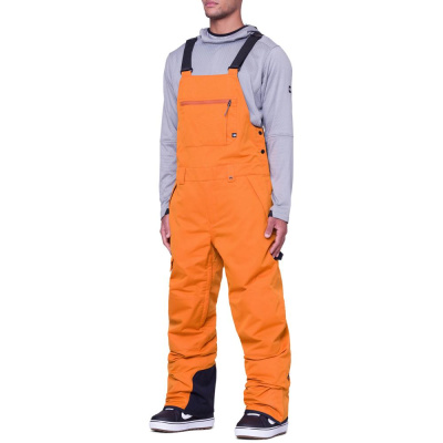 Полукомбинезон сноубордический 686 MNS HOT LAP INSULATED BIB COPPER ORANGE