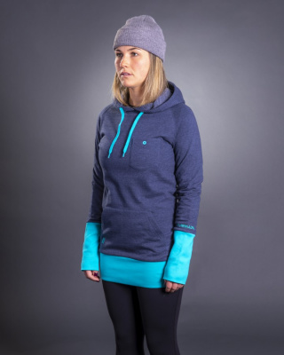 Толстовка женская ARMADA Feather Pullover Hoodie Navy Толстовка женская ARMADA Feather Pullover Hoodie Navy