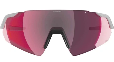 Очки солнцезащитные ALPINA Turbo Air Q-Lite White Gloss/Pink Cat.3+Pink Cat.1  от магазина Адреналин