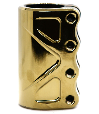 Зажим (хомут) для трюкового самоката Комета SCS Золотая