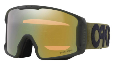 Горнолыжные очки Oakley Line Miner L MATTE B1B DARK BRUSH Prizm Sage Gold Iridium