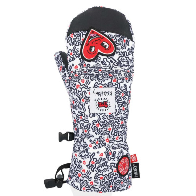 Варежки ж 686 WMNS WMNS JUBILEE MITT KEITH HARING WHITE