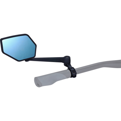 Зеркало заднего вида BBB BBM-02 E-view clamp mount right Black