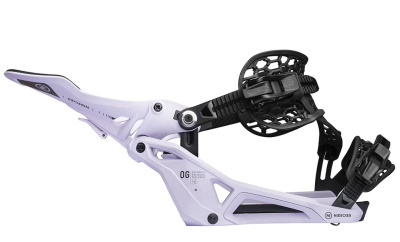 Картинка Крепления для сноуборда NIDECKER OG Supermatic Heather от магазина Адреналин Крепления для сноуборда NIDECKER OG Supermatic Heather от магазина Адреналин