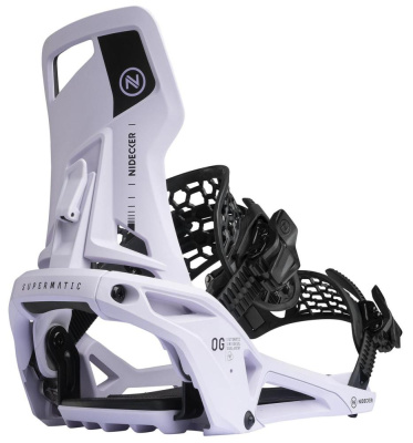 Крепления для сноуборда NIDECKER OG Supermatic Heather Крепления для сноуборда NIDECKER OG Supermatic Heather