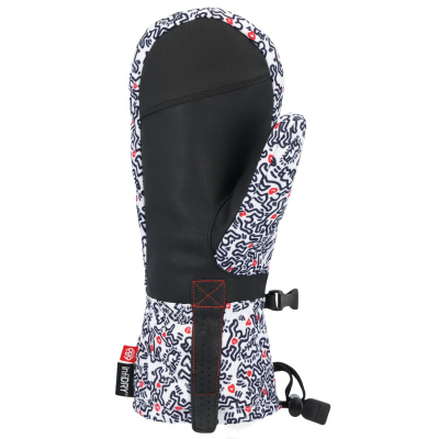 Варежки ж 686 WMNS WMNS JUBILEE MITT KEITH HARING WHITE от магазина Адреналин