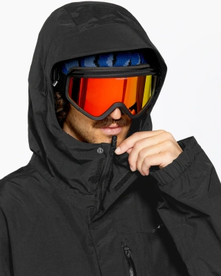Картинка Сноубордическая КУРТКА VOLCOM L INS GORE-TEX JACKET BLACK от магазина Адреналин Сноубордическая КУРТКА VOLCOM L INS GORE-TEX JACKET BLACK от магазина Адреналин