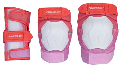 Защита для роликов Powerslide Standard Women Set Red/Pink
