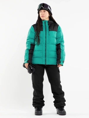 Сноубордическая КУРТКА Ж VOLCOM PUFFLEUP JACKET VIBRANT GREEN от магазина Адреналин