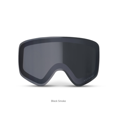 Сменная линза ASHBURY SPARE LENSES HORNET BLACK SMOKE (черная)