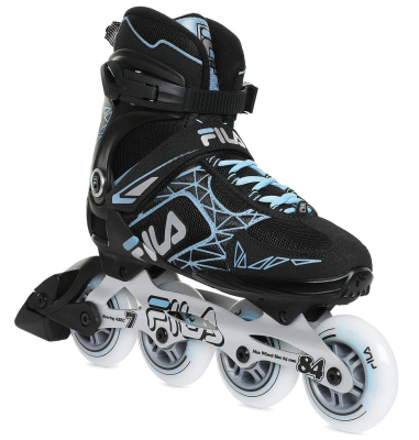 Роликовые коньки женские FILA LEGACY PRO 84 LADY BLCK/LGHTBL от магазина Адреналин