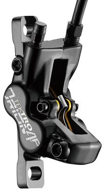 Картинка Тормоз дисковый гидравлический передний Tektro HD-M745 Orion, 4 поршня, 1900 мм. (Черный) от магазина Адреналин Тормоз дисковый гидравлический передний Tektro HD-M745 Orion, 4 поршня, 1900 мм. (Черный) от магазина Адреналин