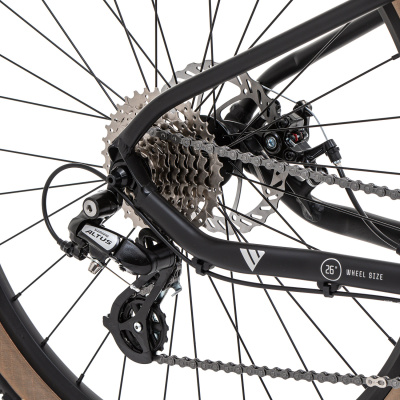 Подростковый велосипед Welt Yourock 1.0 26 MD Forest Green от магазина Адреналин