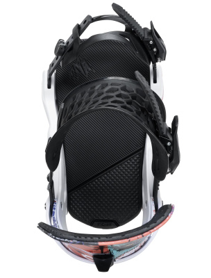 Картинка Крепления для сноуборда Jones Meteorite Rallycat White от магазина Адреналин Крепления для сноуборда Jones Meteorite Rallycat White от магазина Адреналин