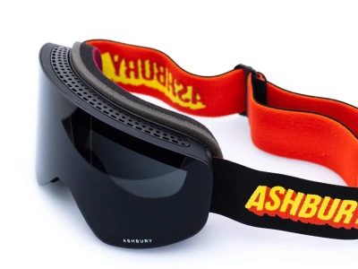 Горнолыжные очки со сменной линзой на магнитах ASHBURY HORNET Phoenix (DARK SMOKE/YELLOW) от магазина Адреналин