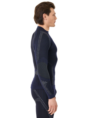 Термобелье Accapi кофта длинный рукав ERGORacing LONG SL.T-SHIRT MAN Navy/Anthracite  от магазина Адреналин