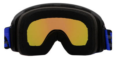 Очки горнолыжные со сменной МАГНИТНОЙ линзой Salice 108DARWF Black/Blue DARW Blue + Light radium  от магазина Адреналин