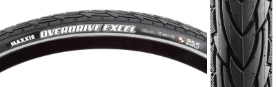 Велопокрышки Maxxis 700x40c Overdrive Excel TPI60 Silkshield Reflex
